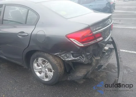 2013 Honda Civic Lx из США, поврежденный, VIN 19XFB2F56DE212076